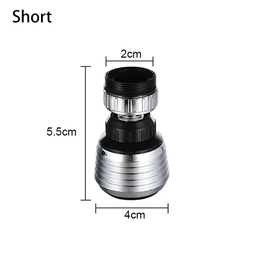 1Set Booster Nozzle Extender 360 Degree Faucet Water Saver Universal Rotating Bubbler Dual Mode Bathroom Kitchen Tools