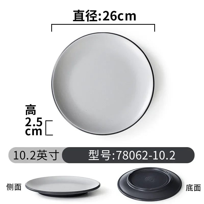1PCS Tableware/high-end Cold Dish Plates/non Fragile Plates/bowls/sushi Plates, Japanese Style,A5 Food Grade Melamine