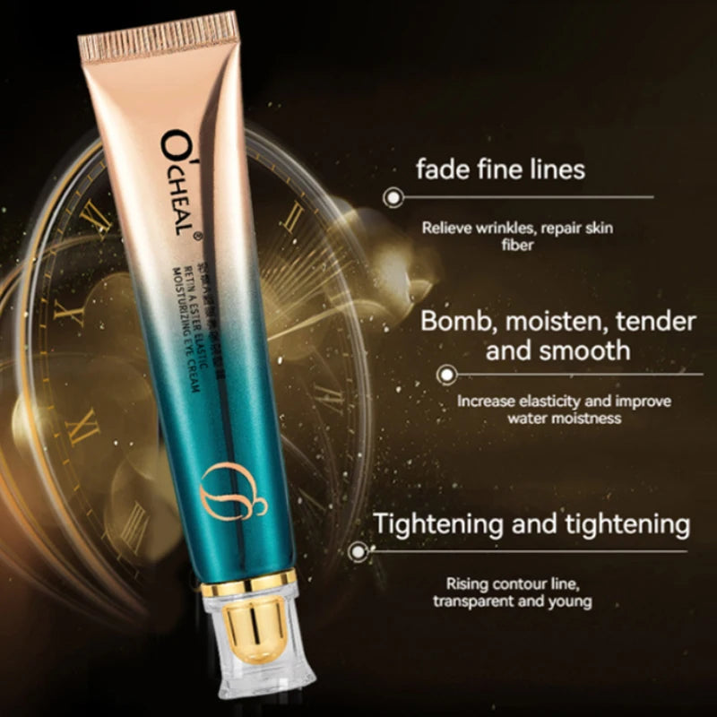 Ouqianya Retinol Eye Cream Moisturizing Firming Dark Circle Care Fine Line Treatment Anti-Wrinkle Daily Use,Under Eye Care