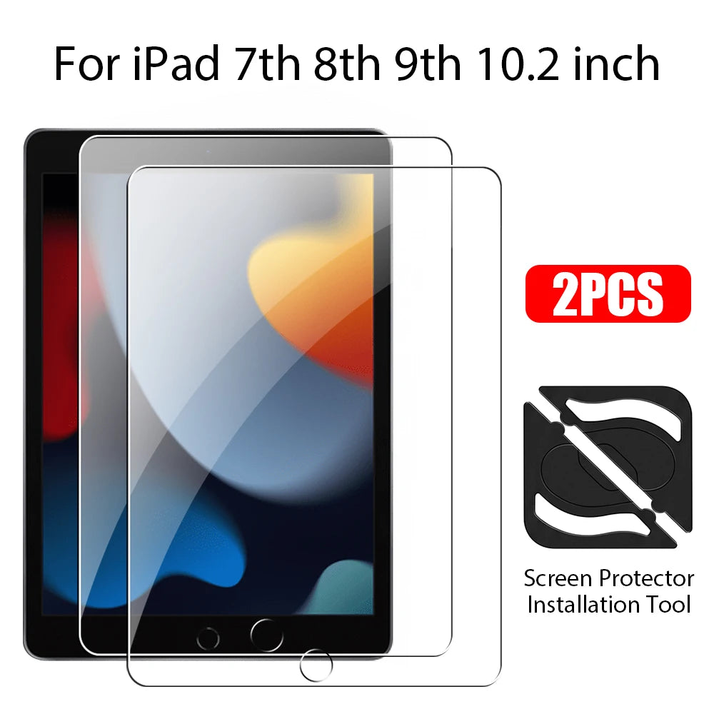 tempered glass for ipad air 11 m4 m3 m2 5 4 pro 13 m5 12.9 screen protector 11th a16 10 9 9th 10th gen mini 7 6 Protective Film