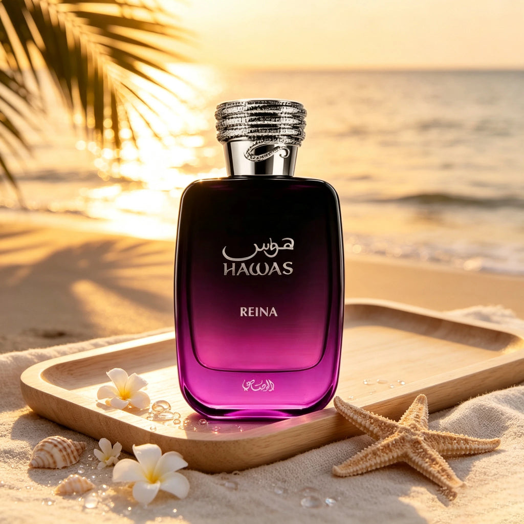 Rasasi HAWAS REINA Women's perfume 100ml, lasting sweet fruity floral fragrance, luxury women's perfume daily party gift Cologne