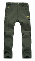 Thick Warm Fleece Hiking Pants Women Winter Waterproof Windproof Outdoor Soft Shell Rain Trousers Trekking Camping Ski Pants