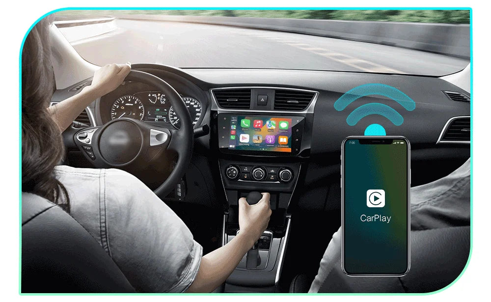 CarlinKit 5.0 CarPlay Android Auto Wireless Adapter Dongle for Maserati Ghibli Levante Quattroporte GT Convertible 2017-2023