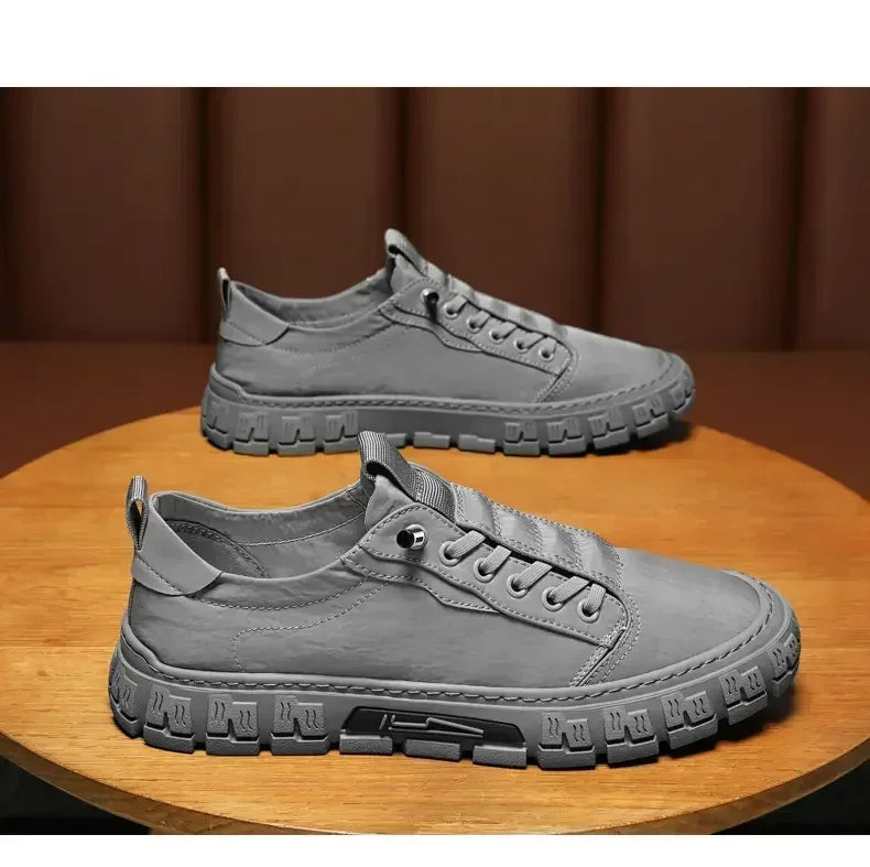 2025 Men Casual Sneakers Mesh Platform Breathable Lightweight Shoes Outdoor Walking Sports Shoes Tenis Masculino Zapatillas