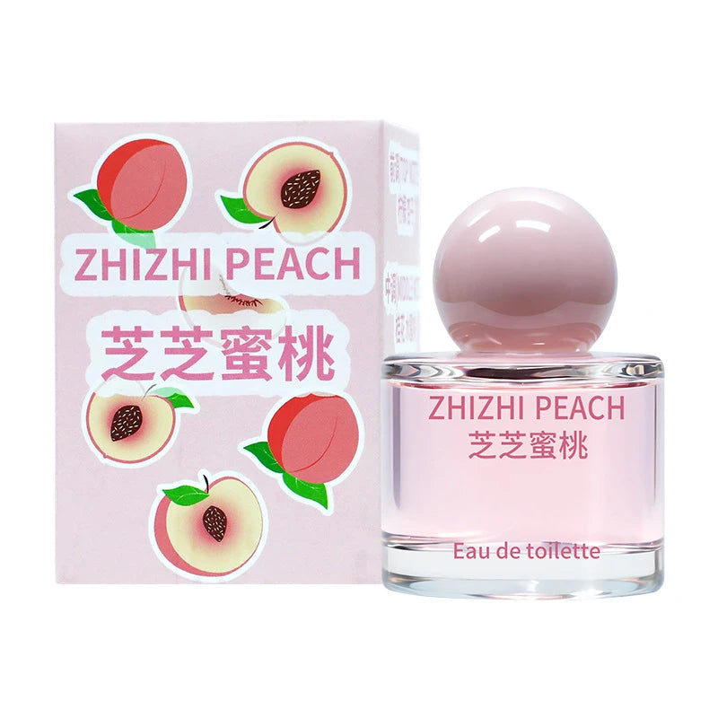 Citrus Peach Fruity Perfume Spray,Clean Fresh Women Scent,Orange Blossom/Lily/Iris/Vetiver/Lemon/Musk Light Fragrance Mist
