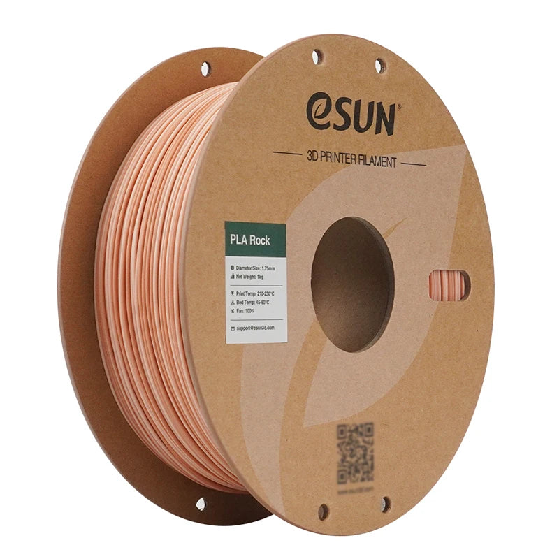 ESUN PLA 3D Printer Filament PLA Rock 3D Filament 1KG Rock Circle Frosted Filament for Bambu Lab Dual Color Rock 3D Filament