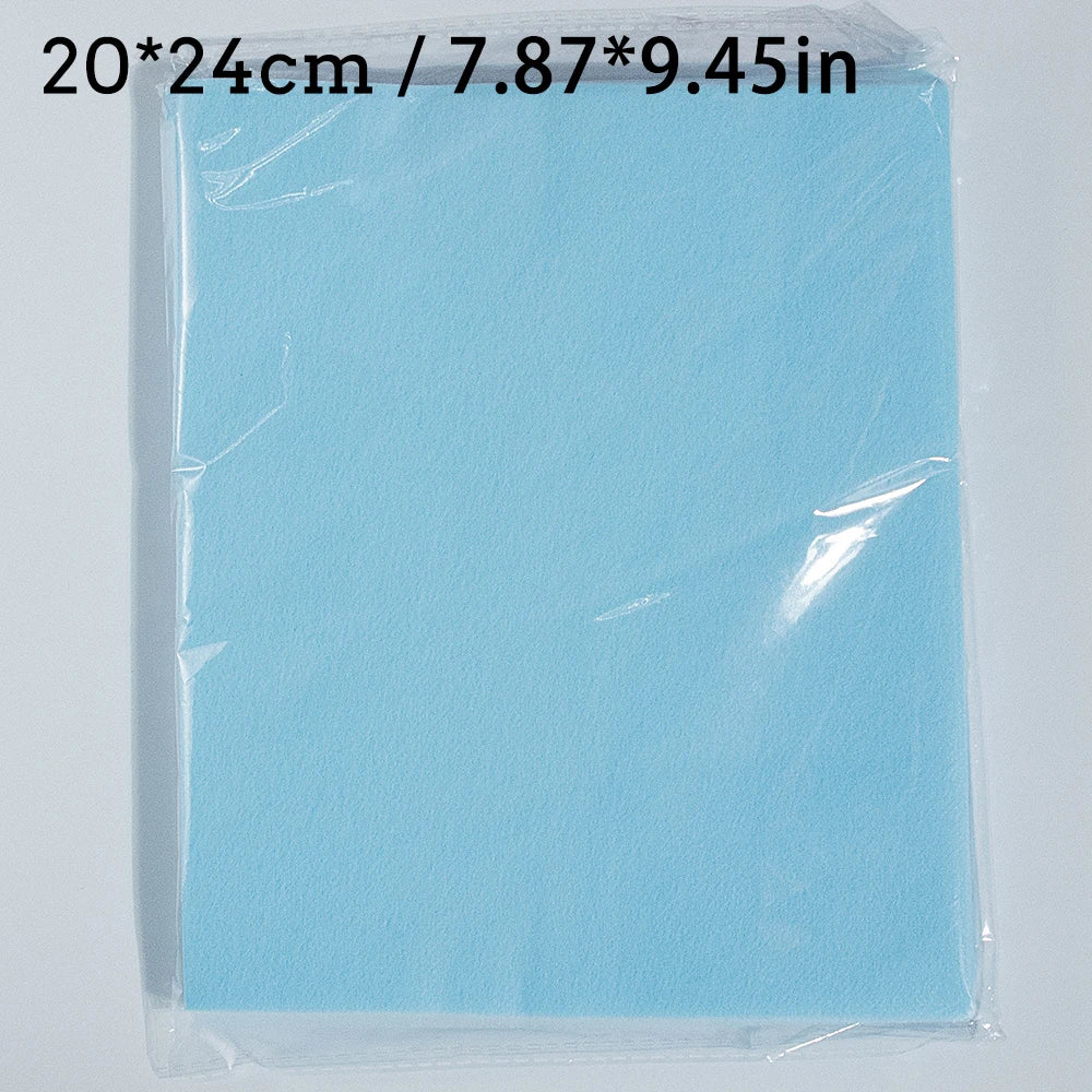 100Pcs Nail Vacuum Clean Collector Filter Paper Set 20*24cm Dustproof Replace Filters Disposable Manicure Machine Dust Accessory