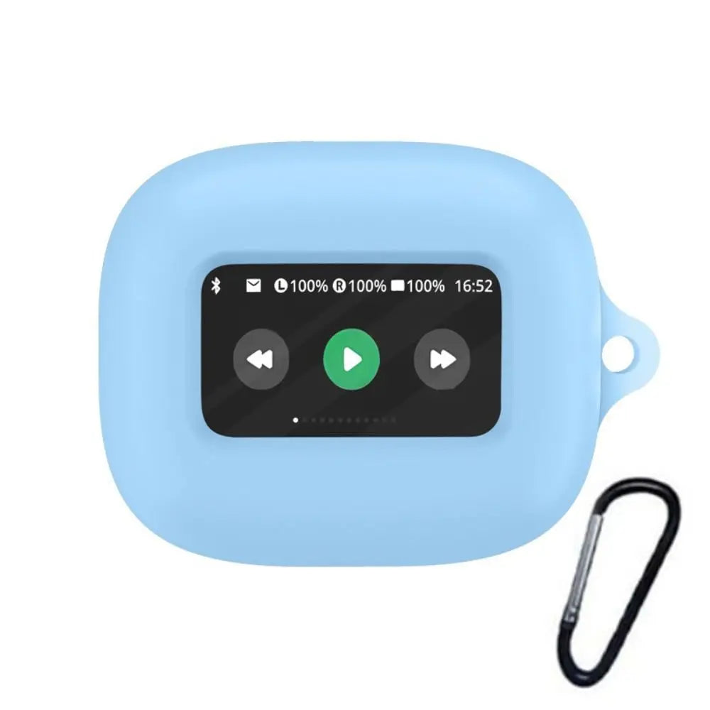 Silicone Earphone Case Anti Drop Shockproof Bluetooth Headphone Protective Cover Dustproof Anti Scratch for JBL Live Flex 3