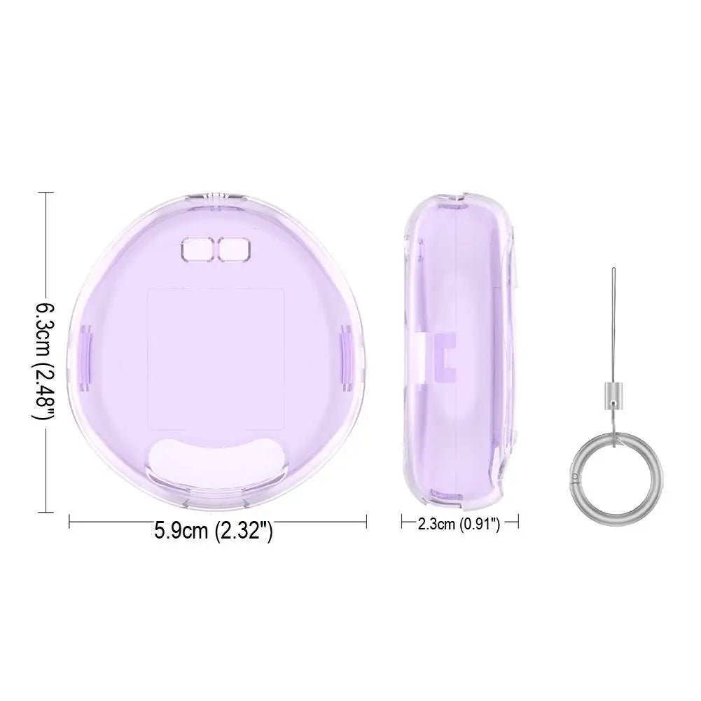 Transparent Hard Shell Case for Tamagotchi Uni Full ProtectiveCoverAnti-Fall Anti-ScratchDustproof ClearAll InclusiveAccessories
