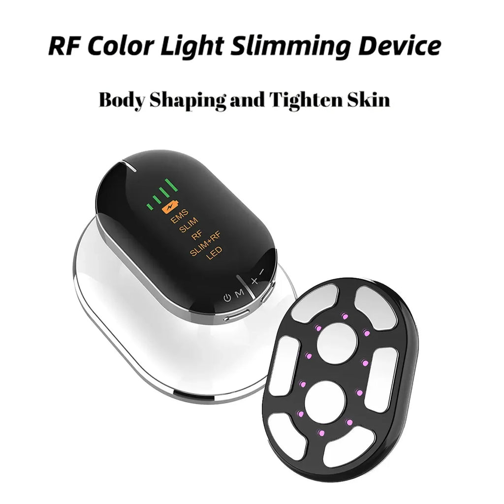 EMS & RF Body Slimming Shaping Machine Fat Burner Slim Shaping Device LED Photon Skin Tighten Device for All Body Parts Use