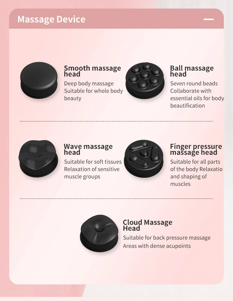 Cellulite Massager Body Sculpting Machine Electric Fat Burner Body Slimming Weight Loss Skin Lifting Beauty Body Shaping Device