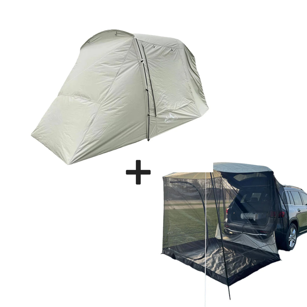 Portable Waterproof SUV Tail Tent Lohascamping Car box docking tent  3-4 people Dome tent Sunshade Tunnel style tent,Large tent,