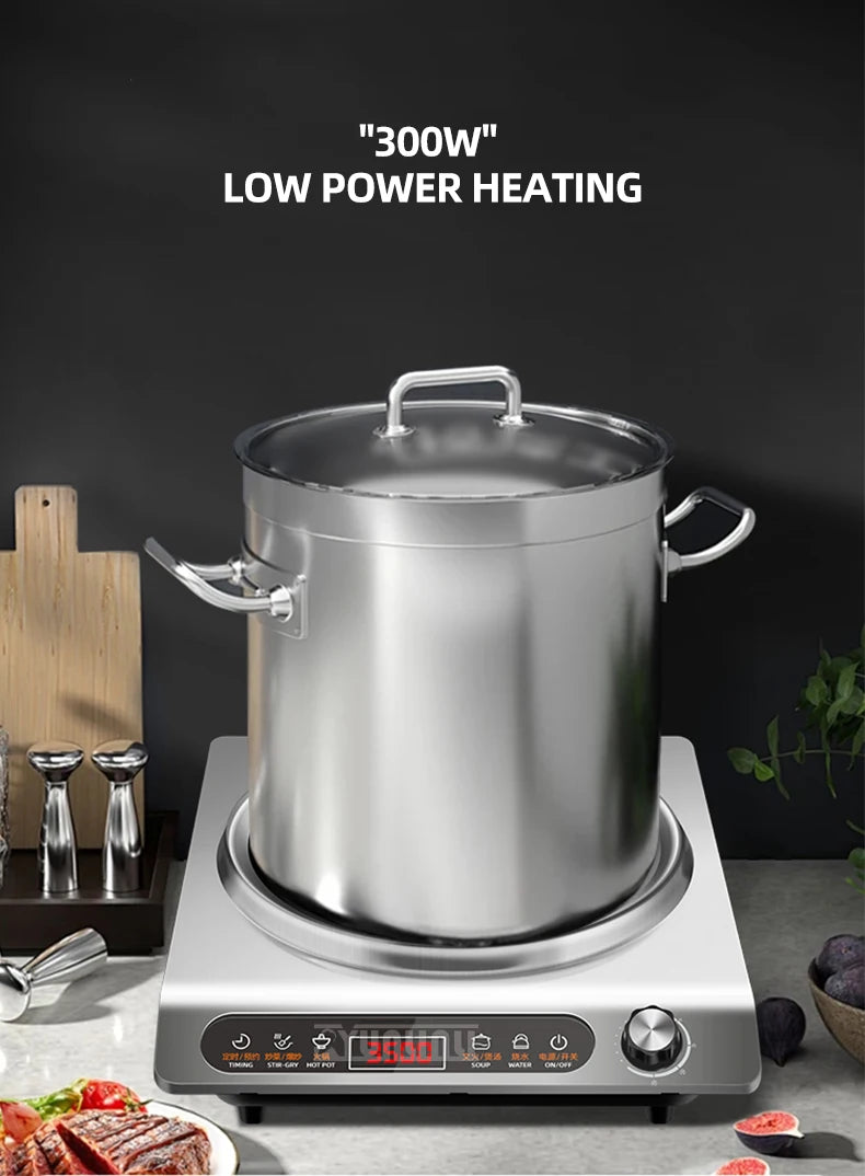 Electrodomesticos Para La Cocina y hogarHigh-power Induction Cooker Kitchen Cooktop