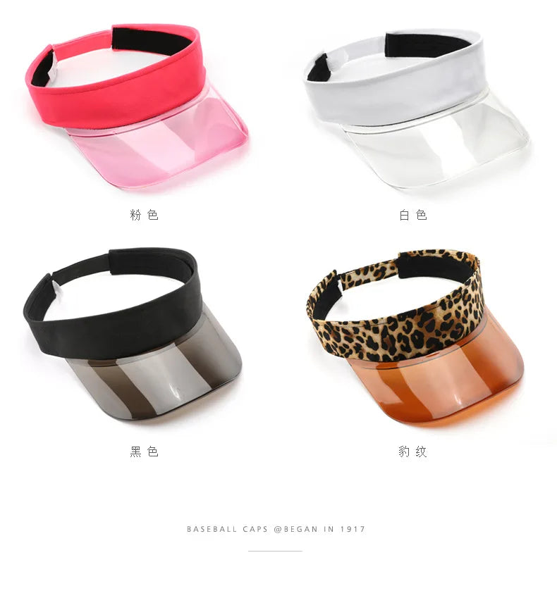 Women's open-top hat, Japanese and Korean style, sun protection, no-top sun hat for outdoor sports