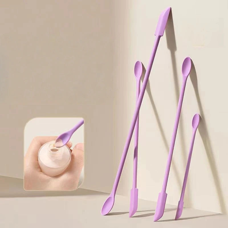 3 Mini Beauty Scrapers, Used for Cosmetics, to Scrape Out the Last Drop of Lotion or Cream from Narrow Bottles and Cans, Small Scrapers