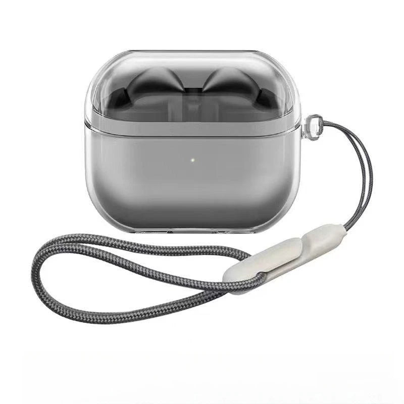 Clear Cover for Galaxy Buds 4 Pro/Buds 4/Buds3 FE/Buds 3/3 Pro CaseSoft TPU Shock Resistant Buds4 Pro Full Protective Case Cover