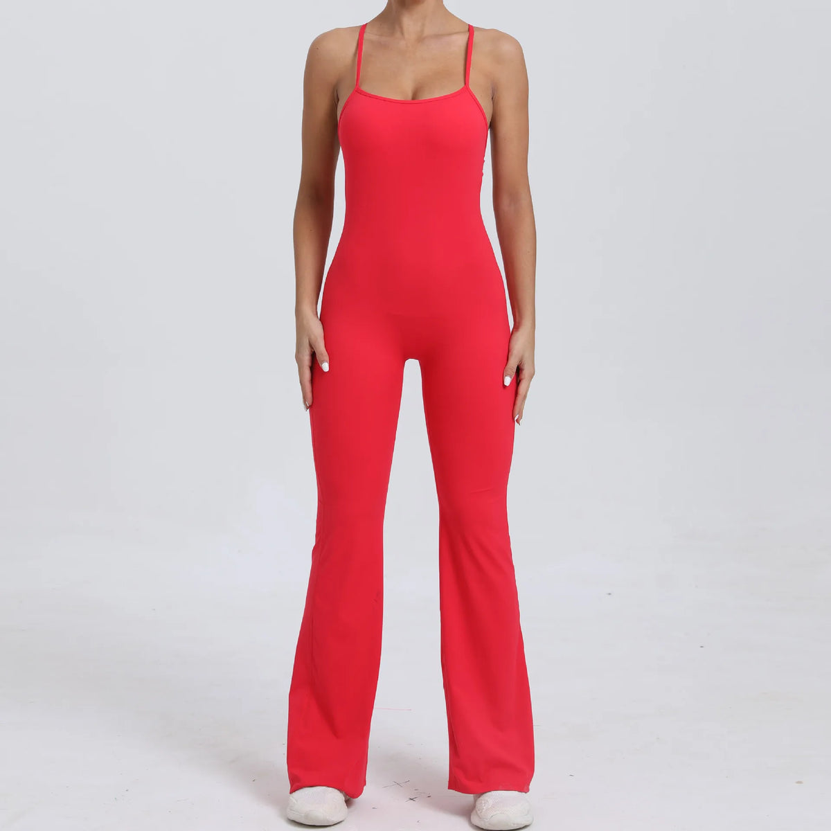 Female Sexy Back V Gym Set Woman Training Yoga Suit Wide Leg Sportswear Woman Sports Suit Clothes Fitness Elastic Training Suits
