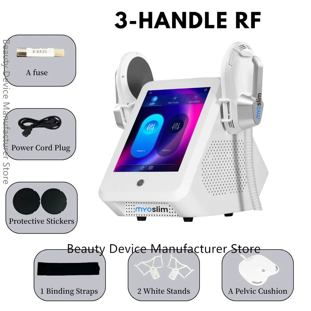 Professional MYOslim 15Tesla EMS Body Shape Machine 6500W Lose Weight Beauty Equipment for Personal and Salon Body Care Use