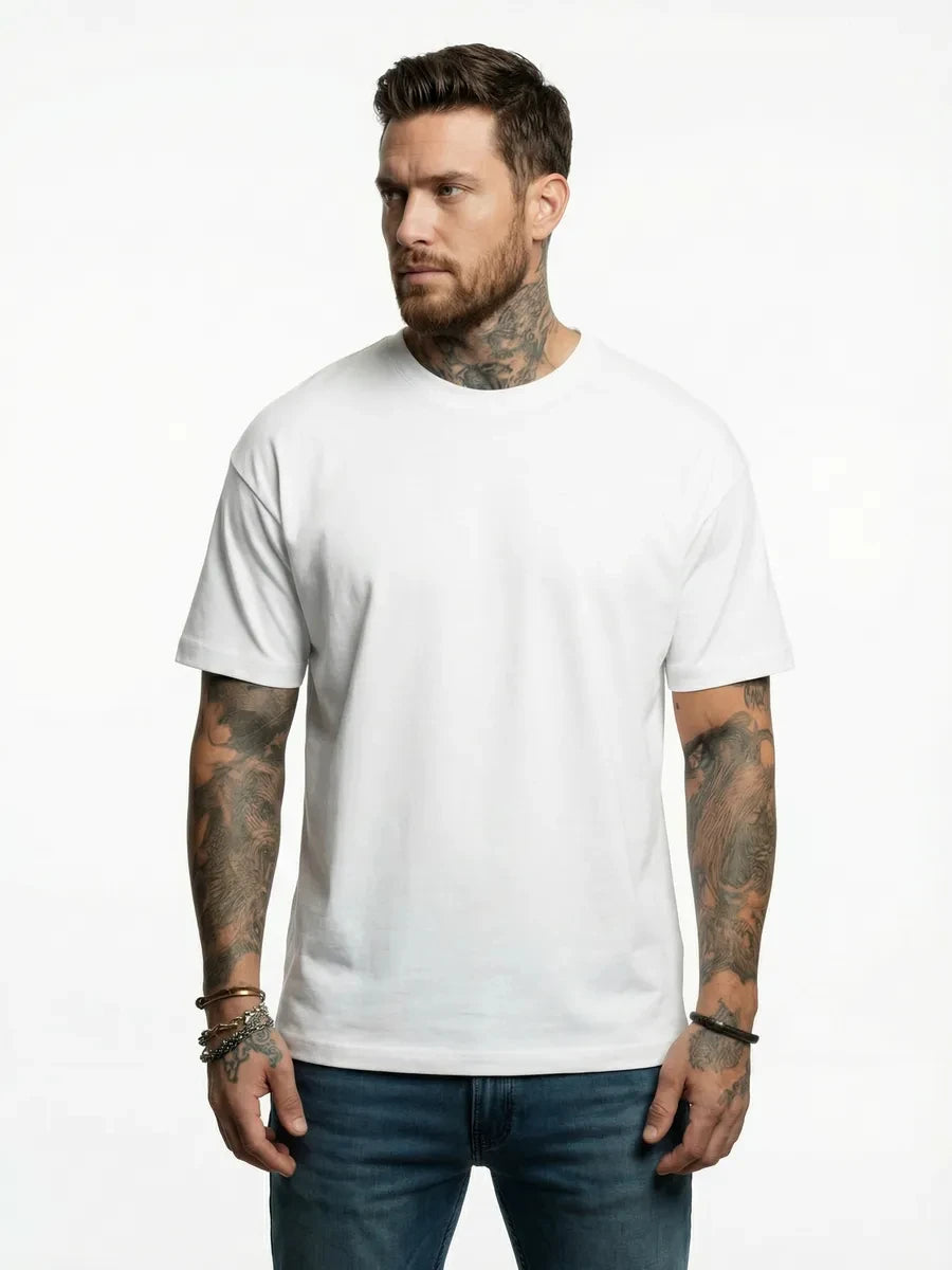 90s Retro Spanish Punk Band La Polla Re Records | Casual Round Neck T-shirt for Spring and Summer, Fun and Personalized Shirt