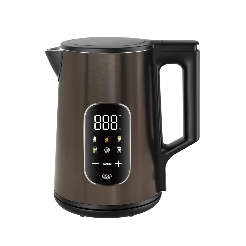 1.7L Stainless Steel Smart Electric Kettle WiFi App Control