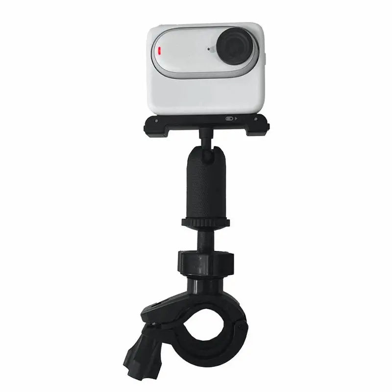 【Camera Accessories】 Bicycle Bike Sports Camera Clamp Mount Holder Clip 360 Degree Rotating Bracket for GO3 Action Camera