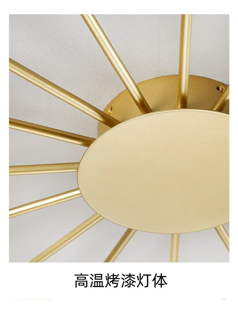 Nordic LED Ceiling Indoor Lighting Home Lamps Living Room Dining Bedroom Cloakroom Decoration Chandelier Lights Modern Wall Lamp