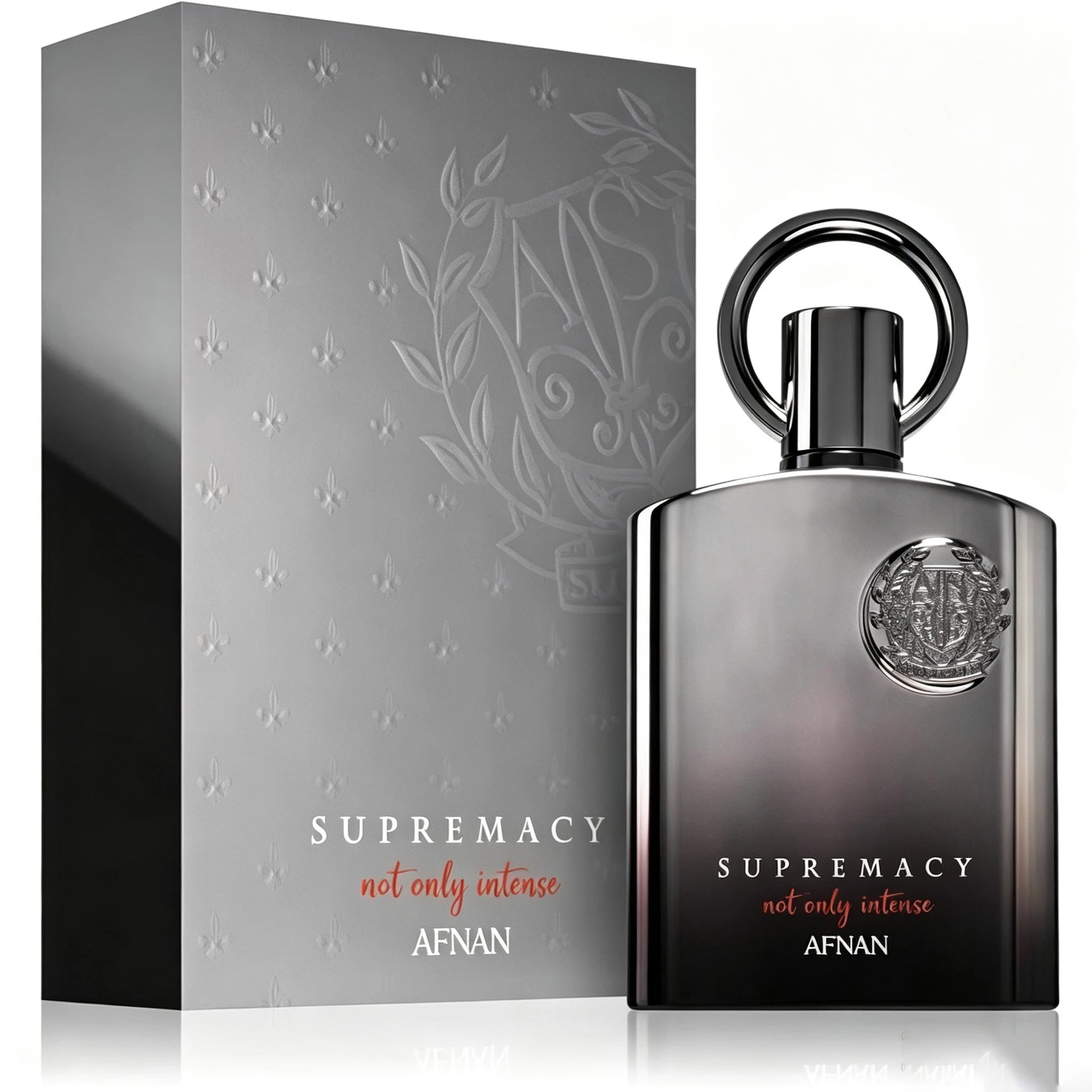 AFNAN Supremacy Not Only Intense ,Eau de Parfum 100ml, Luxury Long Lasting Woody Fragrance, Arabian Premium Men Perfume, Perfect Dating & Business Gift For Him