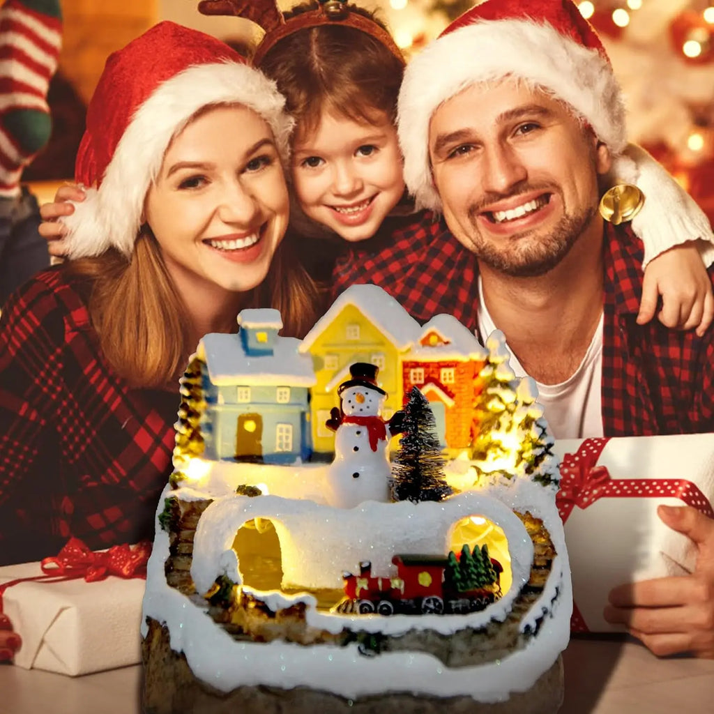 4-Piece AC 12V Christmas Village Bulbs 10W Ship Van Truck Sprinter Light 25mm 1" Diameter MR8 Light Bulb Warm White 2700K