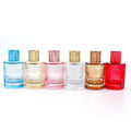 1pc Perfume Bottle Colorful Empty Glass 30ML 50ML Mist Spray Bottle Luxury Large Capacity Refillable Bottles Perfume Atomizer