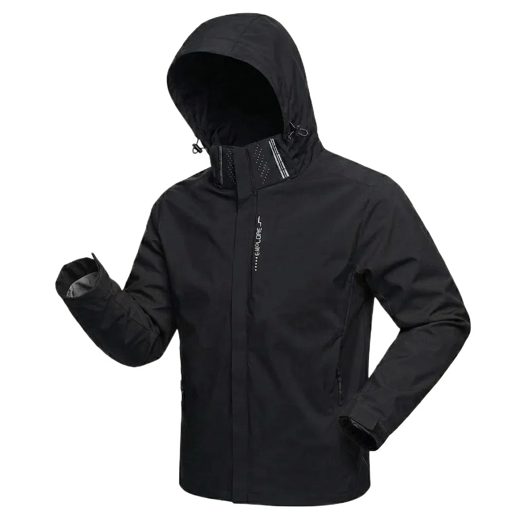 Outdoor Windproof Coats Waterproof Jackets Lightweight Cycling Hoodie Hiking Raincoat Work Hooded Man Climbing Zipper Tracksuits