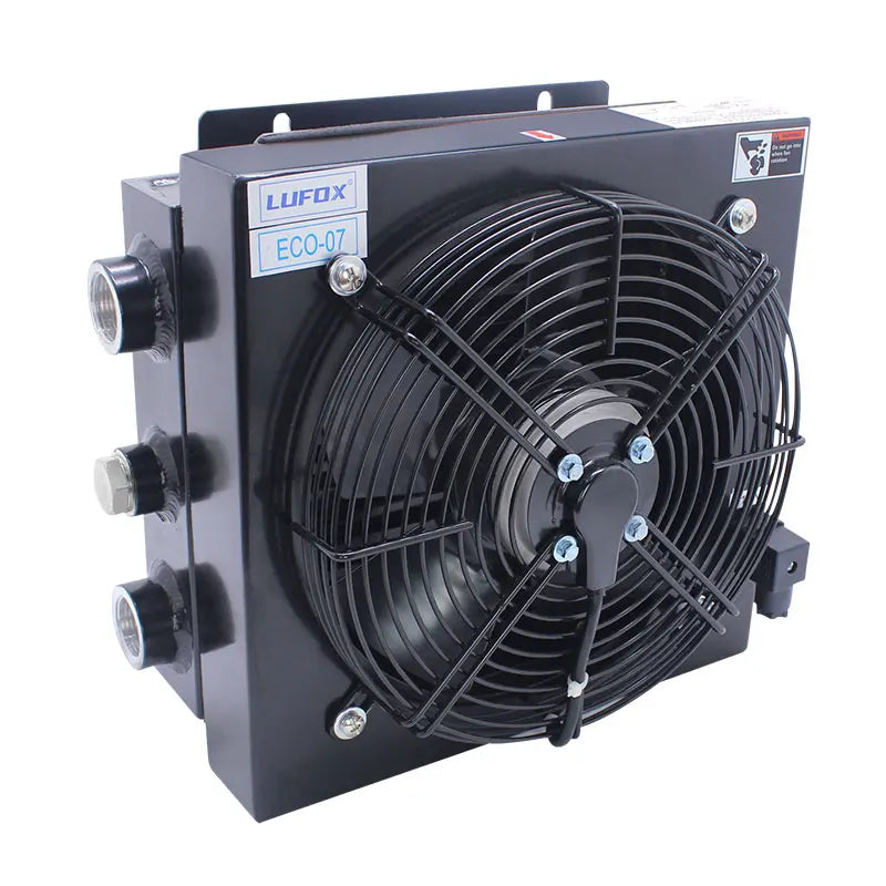 Genuine Hydraulic Air Cooler ECO-07-120L Oil Radiator Air Cooled Hydraulic System Hydraulic Oil Cooling