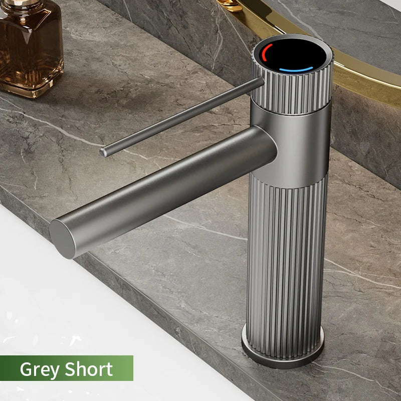 Stainless Steel Basin Faucet Gold/Black Bathroom Faucets Crane Tall Sink Faucet Hot Cold Water Sink Mixer Bathroom Faucet