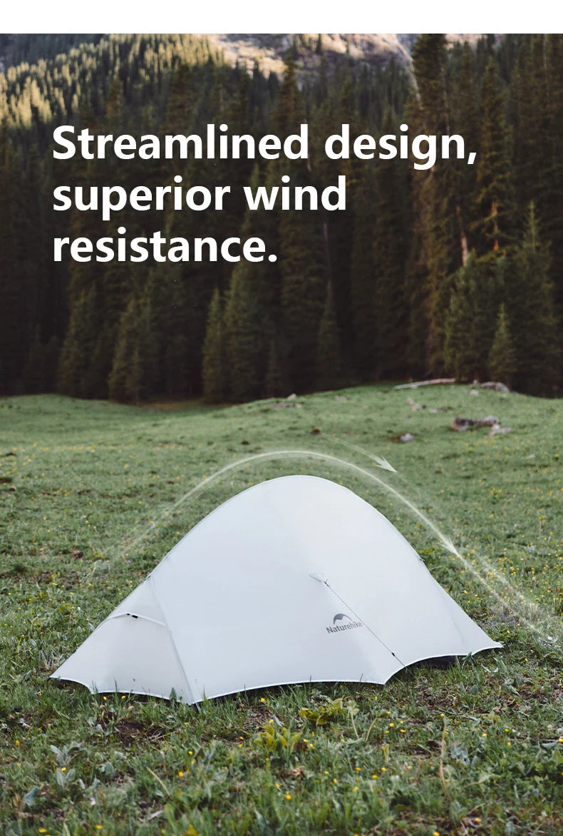 Naturehike Cloud Up 1 Upgraded Tent Ultralight Camping Tent Waterproof Outdoor Hiking Travel Tent Backpacking Cycling Tent