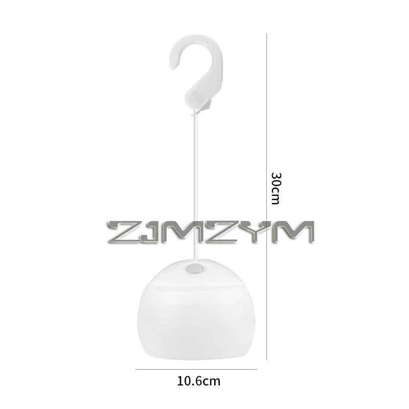 Outdoor Camping Lights Tent Ambiance Pendant Light Silicone Lampshade USB Rechargeable Light Outdoor Camping Equipment
