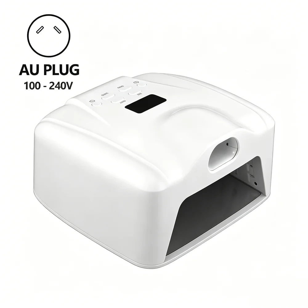 2 IN 1 Nail Lamp Single Toe Single Finger Gel Nail Curing Lamp Full Hand Fast Drying LED Light Nail Dryer Auto Sensor Dual Lamp