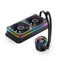 JONSBO TH-360 White Water Cooler 120mm ARGB Fan TH-240 AIO CPU Liquid Cooling Integrated Water-cooled LGA1700 115X 1851 1200 AM5