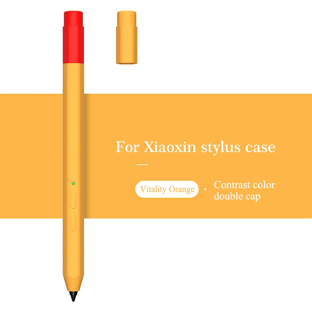 Stylus Silicone Pencil Case For Lenovo Xiaoxin Pad /Pad Pro Pen Protective Cover For Lenovo Xiaoxin Tablet Touch Pen Skin Sleeve