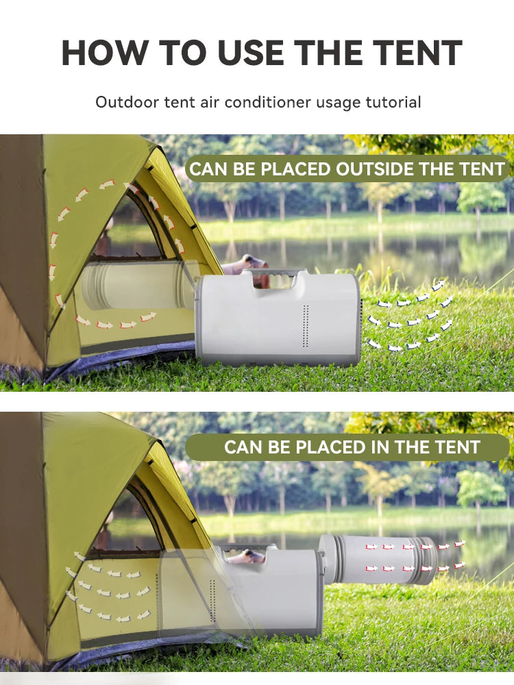 Hot Sale High Quality 5000 Btu Portable Air Conditioner 12v 24v Tent Car Camping Portable Air Conditioner