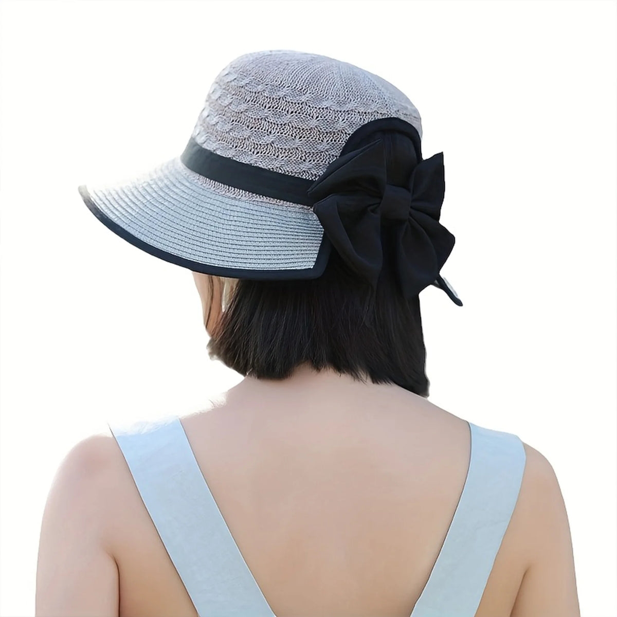 Wide Brim Straw Sun Hat Summer Beach Straw Sun Hat Beach Vacation Sun Protection Sun Hats for Summer Spring Fall Beach Gift