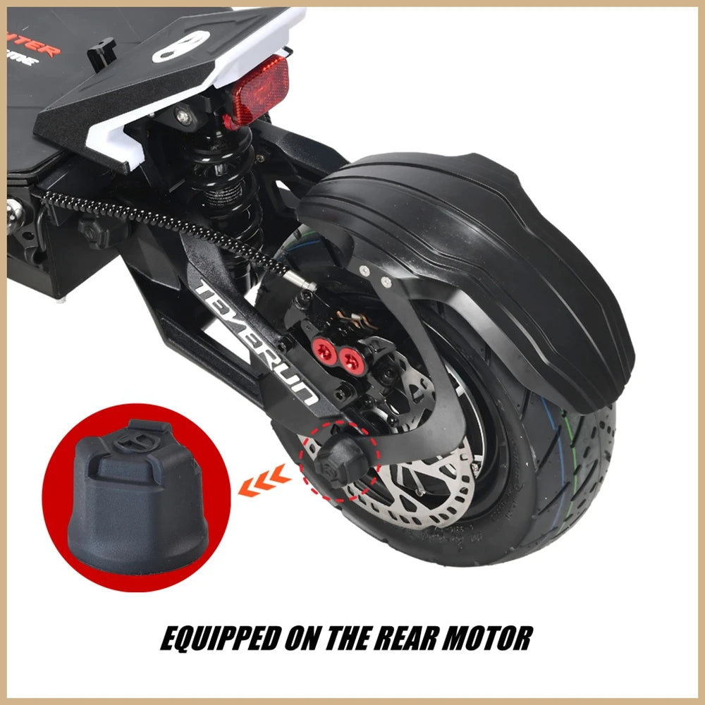 TEVERUN Universal Motor Shaft Nut Cap for FIGHTER Q MINI 11 11+ SUPREME ULTRA 7260R BLADE GT II TETRA Electric Scooter Nut Cover