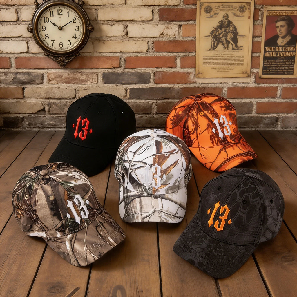 The stylish baseball cap size 13 design - standing out among a variety of cool color combinations, is perfect for casual outings