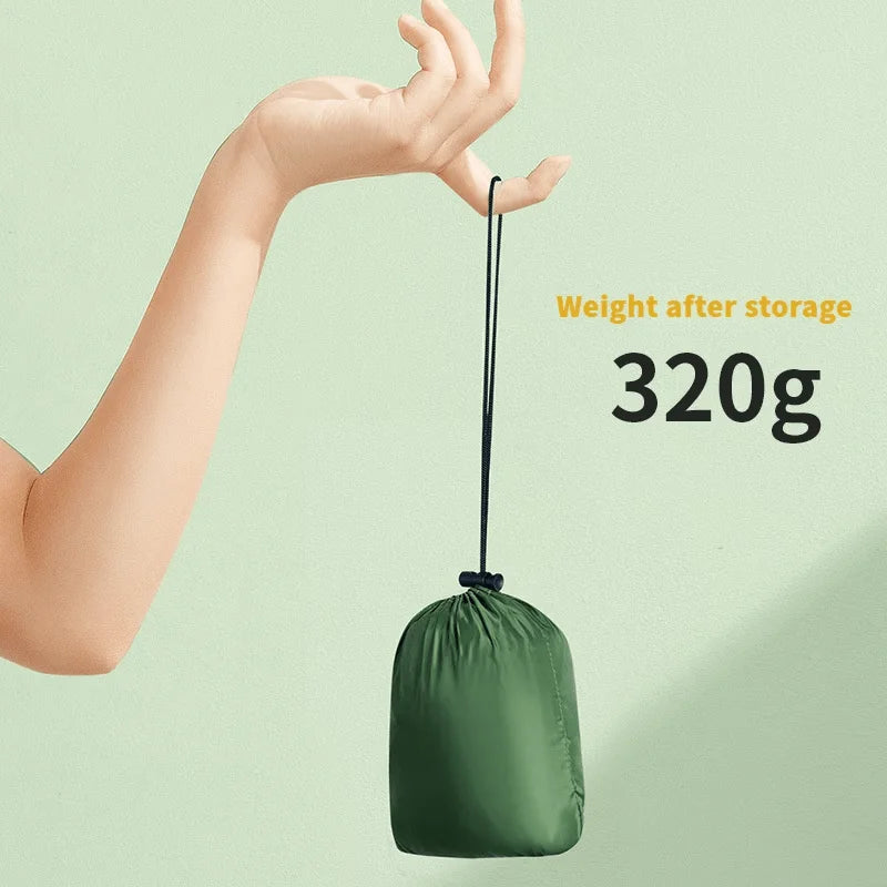 Camping Hammock Portable Lightweight Hammock with Storage Bag & Ropes for Backpacking Hiking Travel Outdoor Camping Gear