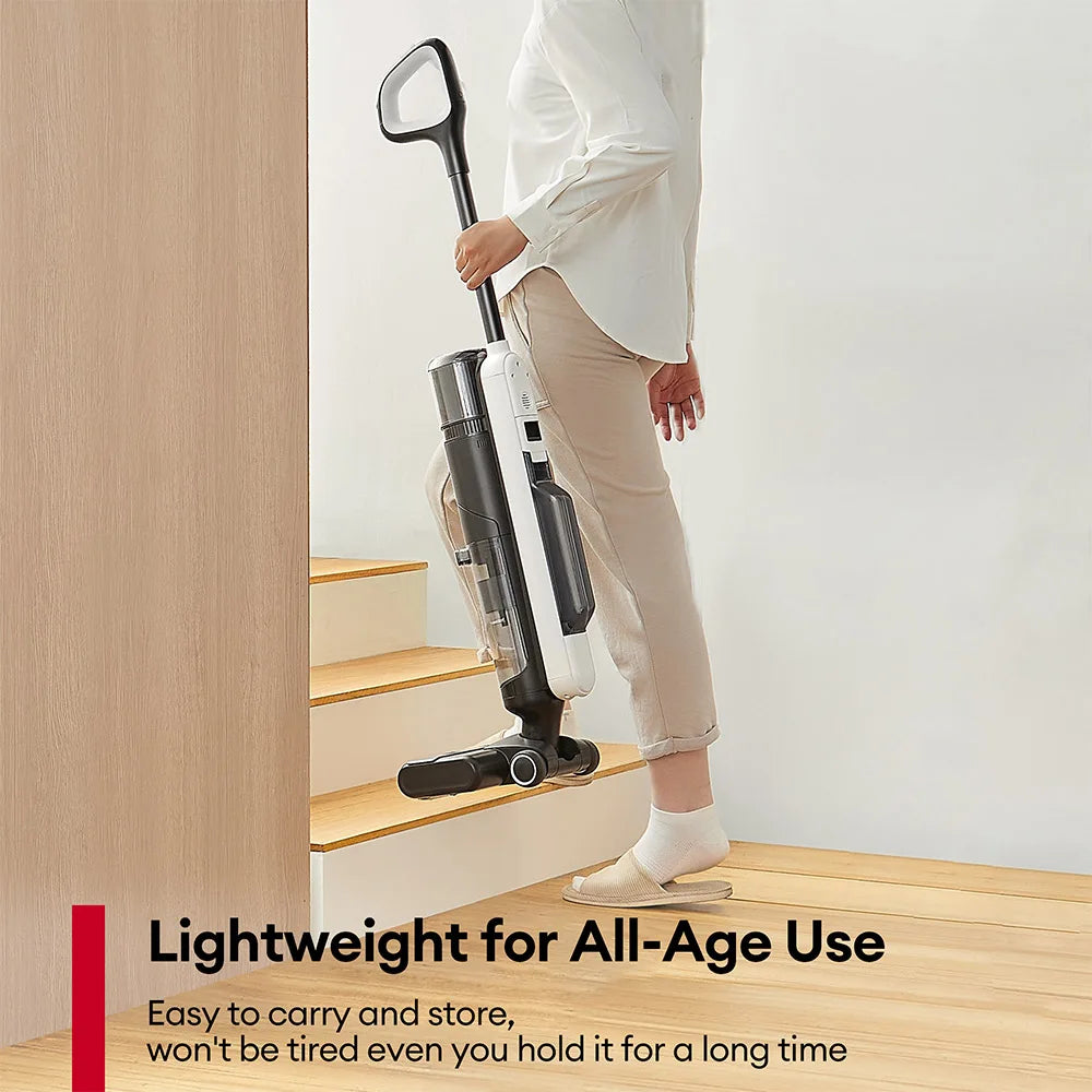 Ultenic Ac1 Elite Cordless Vacuum and Mop with Self-Cleaning, up to 50 Minutes Runtime, Smart Dirt Detection, 3 Cleaning Modes