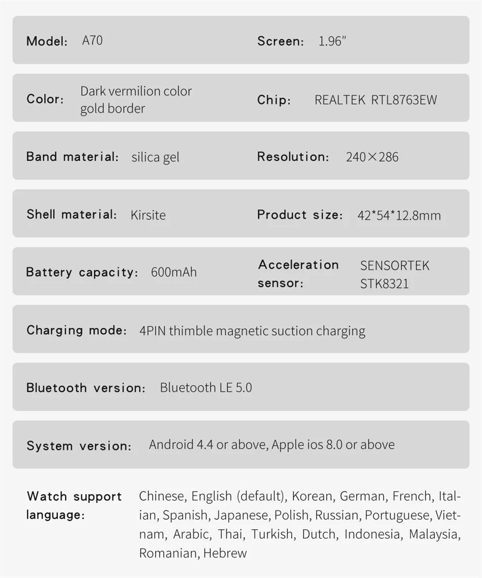 LIGE 600mAh New Smart Watch Men Outdoor Sports Fitness Bracelet Blood Pressure Clock IP68 Waterproof Men Smartwatch For Android