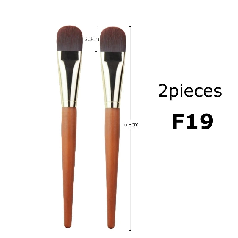 Ultra Thin Foundation Makeup Brushes Flat Top Angled professional Face Contour Make Up Brush