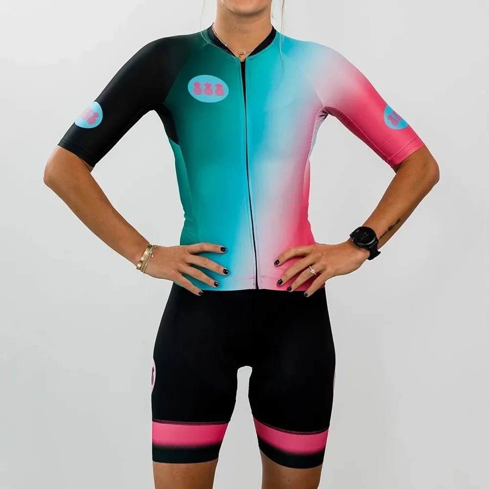 2020 tres pinas cycling jersey set 9D bike Shorts set mtb Women summer quick dry pro BICYCLING shirts Maillot ciclismo clothing