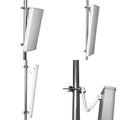 High Gain 4G 5G Outdoor Antenna 15dB 698-3800MHz Flat Panel Signal Booster Lightning Protection