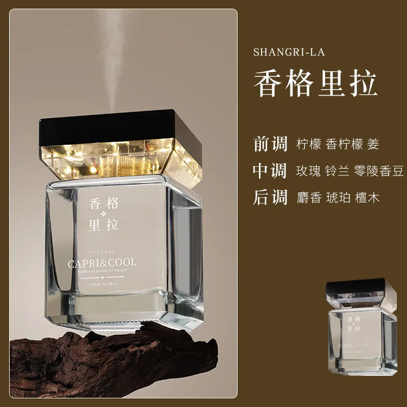 Large Capacity Smart Spray Aroma Diffuser Ambient Light Flameless Essential Oil Long Lasting Fragrance Indoor Bedroom Home Decor