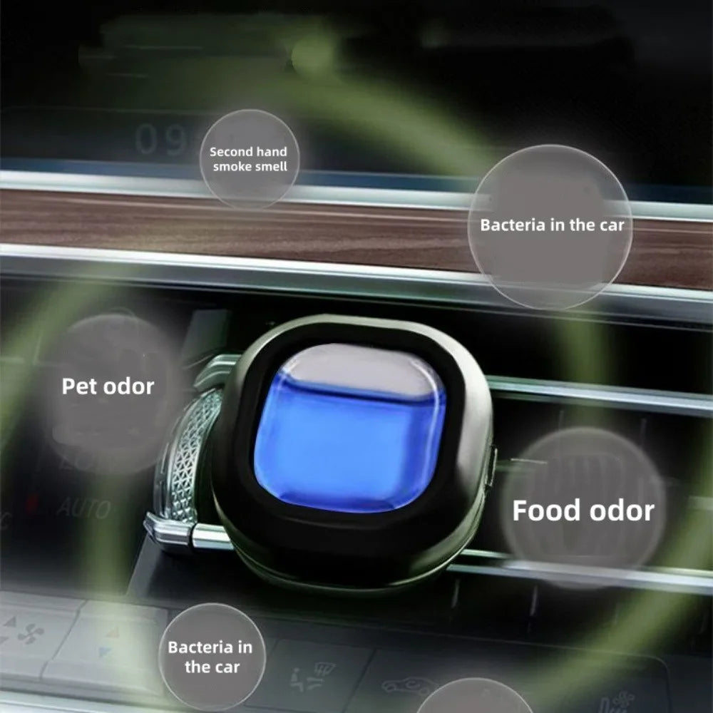 Car Air Vent Perfume Long-lasting Fragrance Air Purifiers Powerful Odor Eliminator Essential Oil Alcohol-free Car Accessories