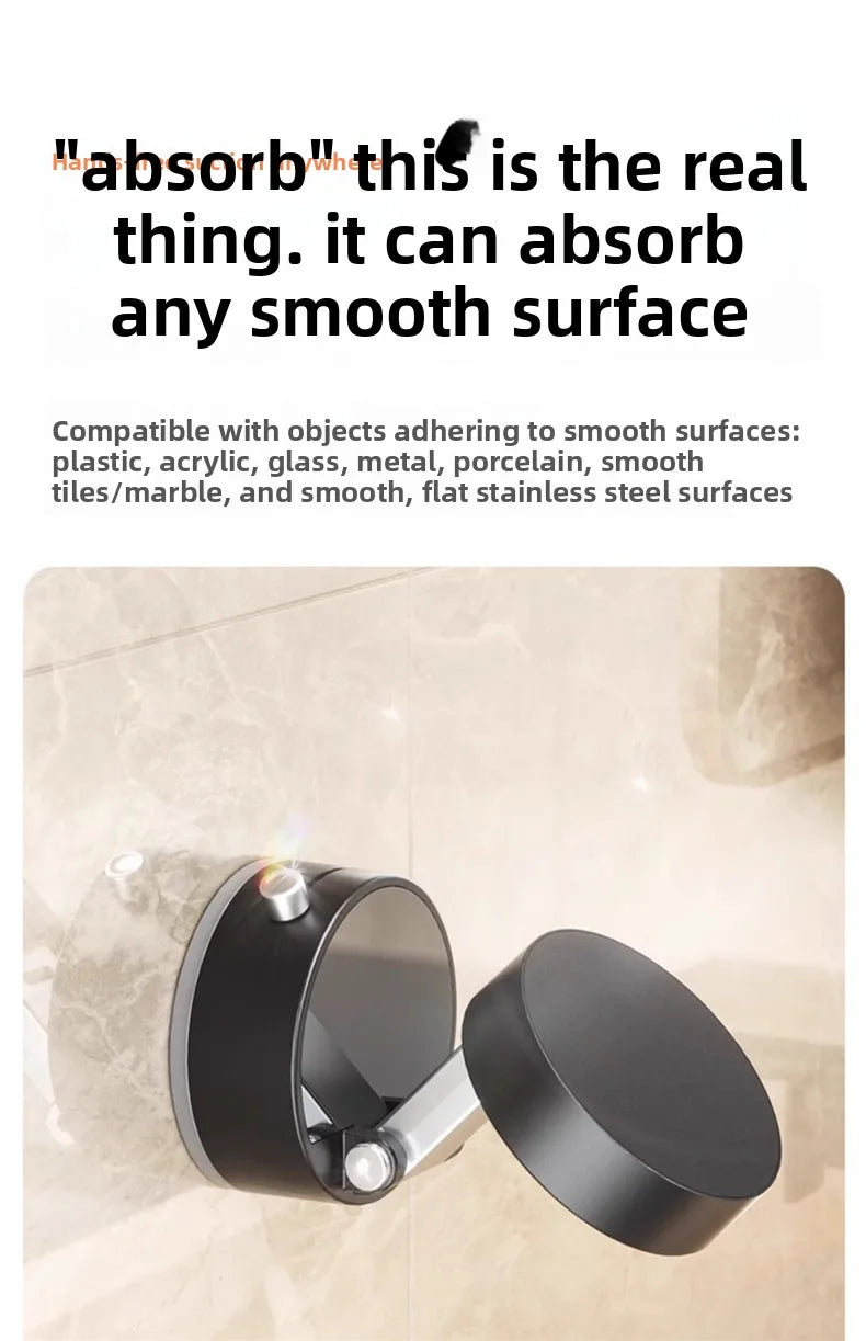 Magnetic Phone Stand Compatible with iPhone 12 13 14 15 16 MagSafe & Android, Adjustable 360° Rotating Desktop Holder, Strong Ma